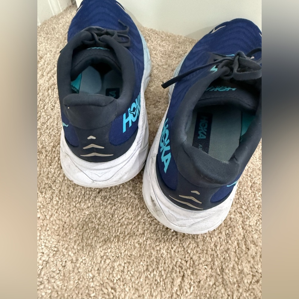 Hoka One One Arahi 6 dark blue Men’s Running shoes (fair condition, size 10.5 D) - Picture 12 of 12